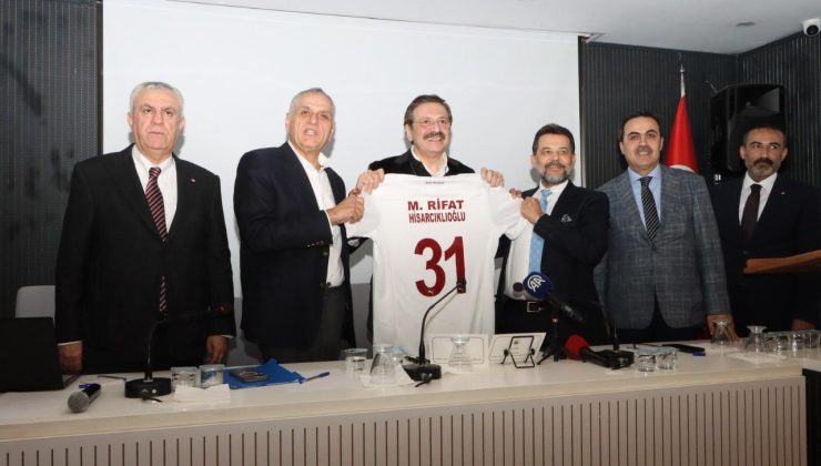 HİSARCIKLIOĞLU: HATAY’IN İNŞASINDA BİZ DE VARIZ